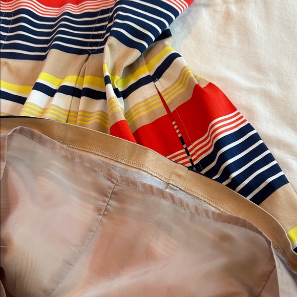 Nine West Dress with Red, Yellow, and Blue Stripes - Picture 4 of 4